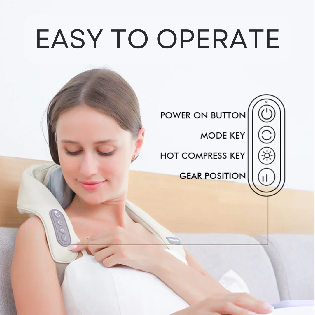 Hands-Free Neck Massager